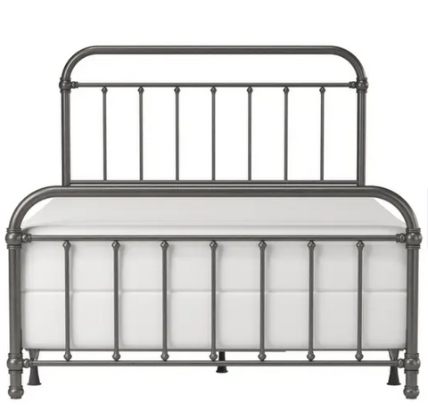 Hillsdale Kirkland Aged Pewter Headboard with Frame image